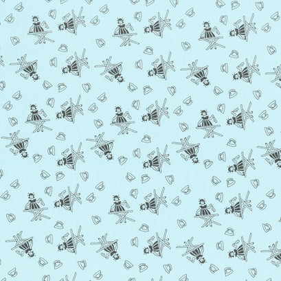 Press On - Girl Aqua Yardage