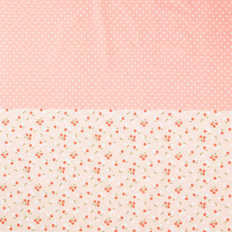 Celebrating 50 Years of Moda - Four In One Blender Print Pink Yardage