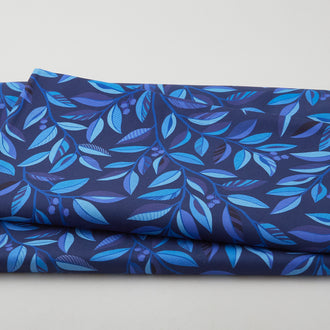 Divine Vines - Serpentine Vine Blue 118" Wide 3 Yard Cut