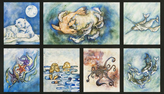 Wilderness Expressions - Sealife Ocean Digitally Printed Panel