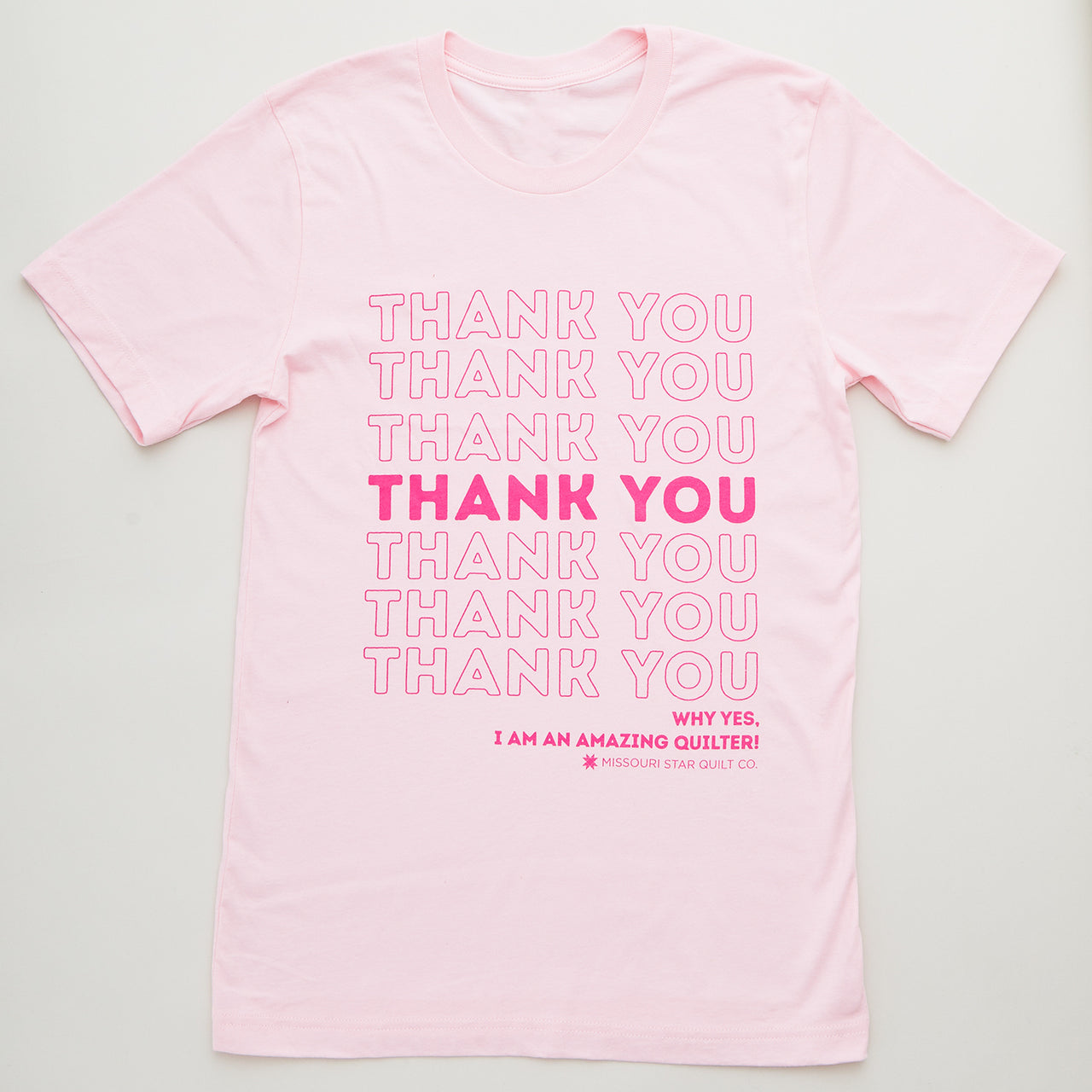 Missouri Star Amazing Quilter Pink T-shirt - M