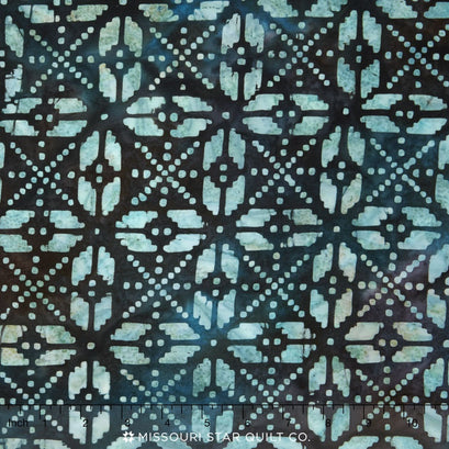 Artisan Batiks - Santa Fe Trail 5 Squares Aqua Yardage