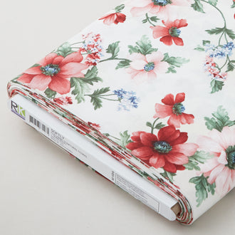 Softly - Natural Floral 10 Yard Bolt