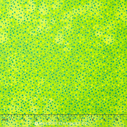 Wilmington Essentials - Petite Dot Bright Lime Yardage