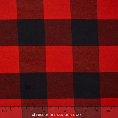Carolina Gingham - 2" Large Check Scarlet Yardage