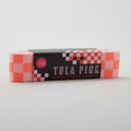 Tula Pink Check Please 1-1/2" Webbing - Lunar Pink/Orange - 3 Yard Pack