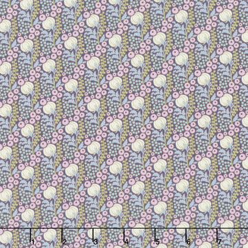 Sanctuary - Cottonfield Eggplant Yardage Primary Image