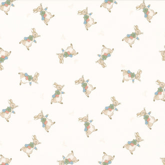 The Tale of Peter Rabbit - Peter Toss Cream Yardage