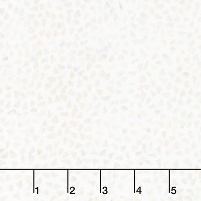 Tonga Batiks - Heron Small Triangle Dots Snow Yardage