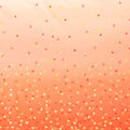 I Heart Ombre - Heart Ombre Tangerine Yardage Primary Image