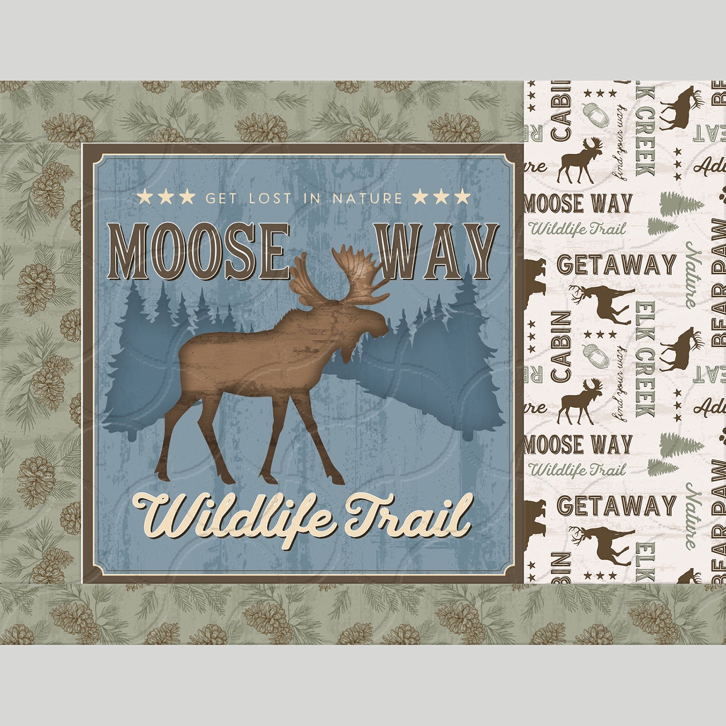 Wildlife Trail Placemats Kit Alternative View #4