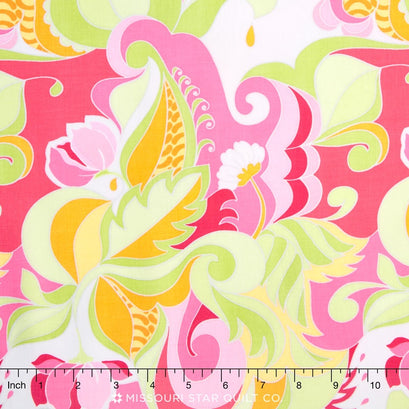Extravaganza - Floral Pink Yardage