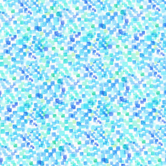 Sew Spring! - Squares Blue Yardage