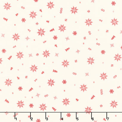 Cozy Wonderland - Knit Toss Natural Yardage