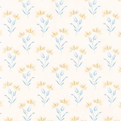 Beach House - Sea Lavender Cream Yardage