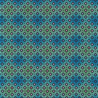 Vivid - Lattice Teal Yardage