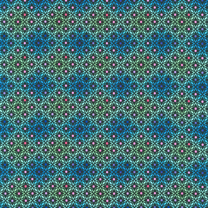 Vivid - Lattice Teal Yardage