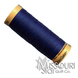 Gutermann 50 WT Cotton Thread Admiral Blue