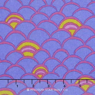 Figment - Scallops Cobalt Yardage