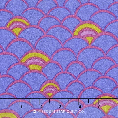 Figment - Scallops Cobalt Yardage