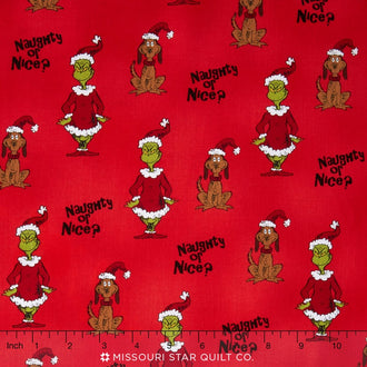 How the Grinch Stole Christmas 6 - Grinch and Max Red Yardage