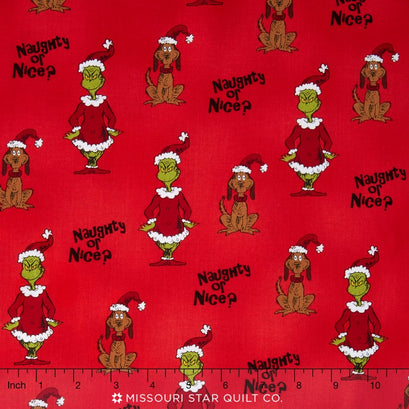 How the Grinch Stole Christmas 6 - Grinch and Max Red Yardage