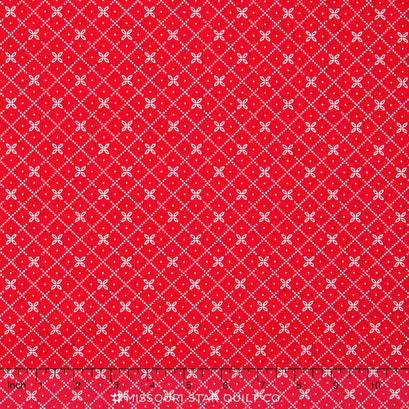 Bloom and Bliss - Diamond Red Yardage