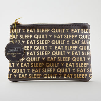 Eat Sleep Quilt Project Bag