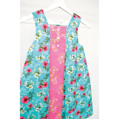Patty Young's Modkid Pleated Front Dress Kit - 12M - 2T
