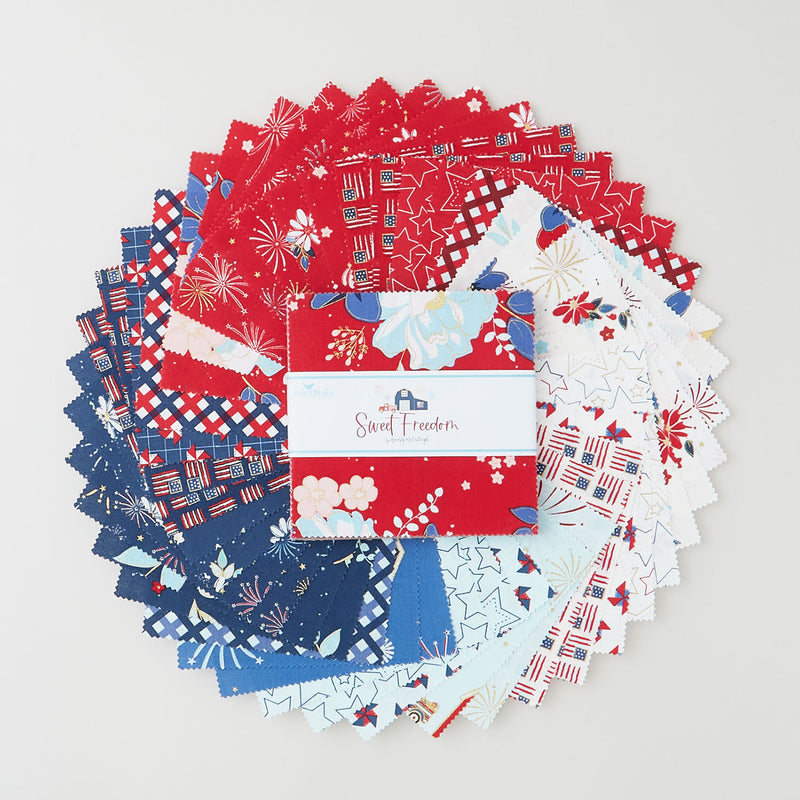 Sweet Freedom Metallic 5" Stackers