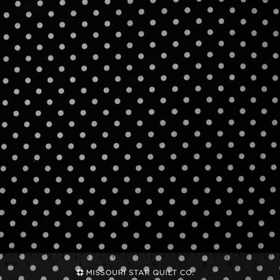 Dot & Dash - Dots Gray Yardage