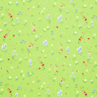 100 Aker Woods - Picnic Meadow Lime Yardage
