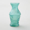 Debossed Glass Vases, Set of 4