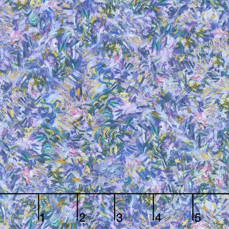Claude Monet - Texture Pansy Digitally Printed Yardage