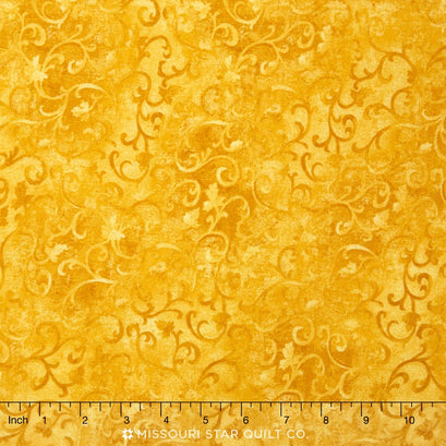 Wilmington Essentials - Scroll Gold Yardage