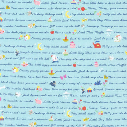 Once Upon a Rhyme - Verses Aqua Yardage