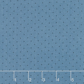 Shoreline - Dot Medium Blue Yardage