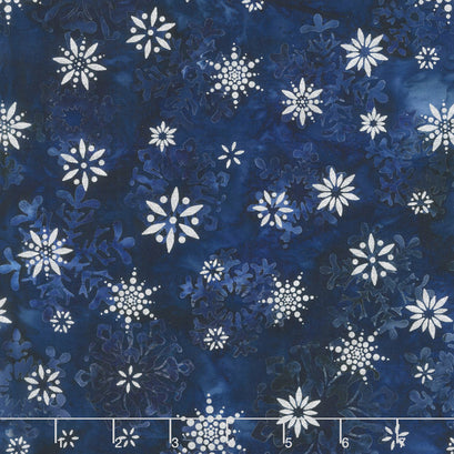 Artisan Batiks - Snowflakes 2 Small Snowflakes Astral Metallic Yardage