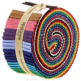Confetti Cottons Crayola Solid Color Rolie Polie