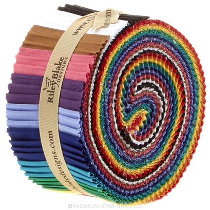 Confetti Cottons Crayola Solid Color Rolie Polie