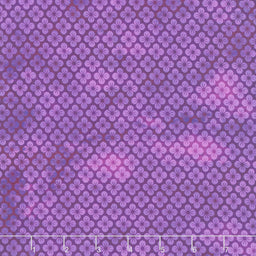 Oriental Gardens - Blossom Purple Yardage Primary Image