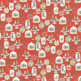 Homemade Holidays - Homemade Centerpieces Red Yardage