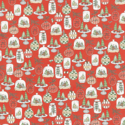 Homemade Holidays - Homemade Centerpieces Red Yardage