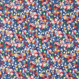 Dreaming of Fall - Floral Denim Yardage Primary Image