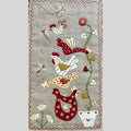 Chicken Pyramid Wool Felt Embroidery Applique Kit Primary Image