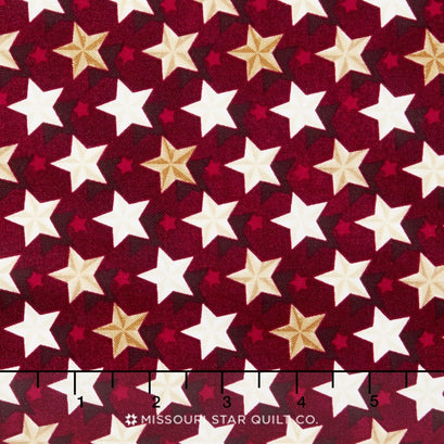 Libertyville - Stars Red Yardage