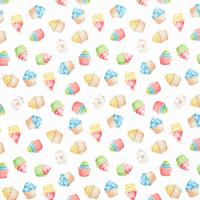 Sweet Little Pleasures - Sweets Toss Cream Yardage