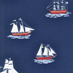 Best of Sarah Jane - My Favorite Ship Navy Yardage