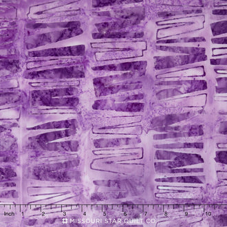 Artisan Batiks - Graphic Elementals Majesty Zig Zag Thistle Yardage