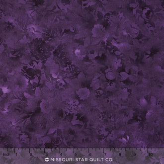 Fusions Bloom - Purple Yardage